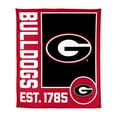 thumbnail image 1 of Logo Brands Georgia Bulldogs 60"x70" Super Plush Blanket, 1 of 6