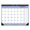 thumbnail image 1 of Blueline Desk Pad Calendar, 21.25 x 16, Blue/White/Green, 2022, 1 of 1