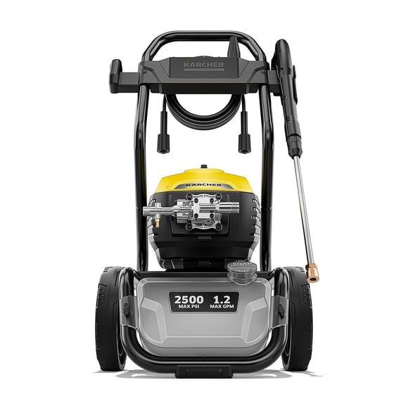 K 2500 E Electric Pressure Washer 2500 PSI High-Performance Cleaning for Driveways, Siding, and Decks, Induction Motor