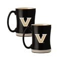 thumbnail image 1 of Logo Brands Vanderbilt Commodores 14oz Relief Mug Set, 1 of 5