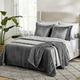 thumbnail image 7 of Member's Mark Herringbone Velvet Plush Blanket, 7 of 7
