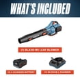 thumbnail image 8 of X6 60V Max* Cordless Leaf Blower, Brushless (4.0 Ah Battery & Charger Included), 8 of 14