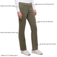 thumbnail image 4 of Eddie Bauer Women's Knit Denim Pant, 4 of 6