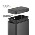 thumbnail image 6 of EKO Matte Stainless Steel Motion Sensor Kitchen Trash Can 13.2 Gallon, 6 of 9
