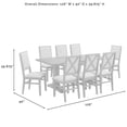 thumbnail image 7 of Crosley Furniture Joanna 9-Piece Dining Set, 7 of 9