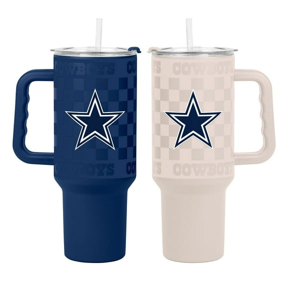 Logo Brands Dallas Cowboys 40 oz. Stainless Steel Tumbler Set