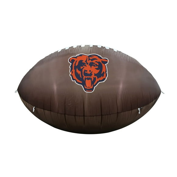 Logo Brands Chicago Bears Pre-Lit 10'x6' Inflatable Football