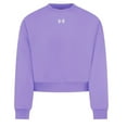 thumbnail image 1 of Under Armour Girls Rival Fleece Oversized Crewneck Sweatshirt, 1 of 4