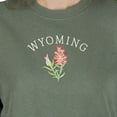 thumbnail image 4 of State of Mine Women's Embroidered Flora State Sweatshirt, 4 of 5