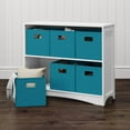 thumbnail image 2 of RiverRidge Horizontal Bookcase with 6 Bins, Assorted Shelf and Bin Colors, 2 of 6