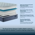 thumbnail image 3 of Serta Perfect Sleeper Delfino Nights Pillow Top Mattress (Available in Medium and Firm), 3 of 11