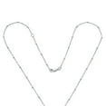 thumbnail image 4 of Sterling Silver and Diamond Identity Necklace, 4 of 9