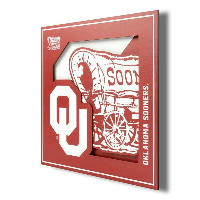 YouTheFan NCAA 3D Logo Series Wall Art - 12x12