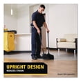 thumbnail image 7 of Rubbermaid Commercial Lobby Pro Upright Dust Pan with Wheels Black, 7 of 8