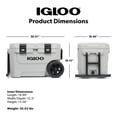 thumbnail image 4 of Igloo 65 Quart Yukon Performance Cooler with Wheels, 4 of 25