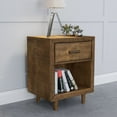 thumbnail image 1 of Ashfield Mid-Century Nightstand, Light Brown, 1 of 8