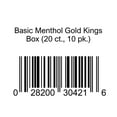 thumbnail image 1 of Basic Menthol Gold Kings Box 20 ct., 10 pk., 1 of 1