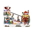 thumbnail image 3 of Disney 11" Pre-Lit Musical Ski Village, 3 of 4