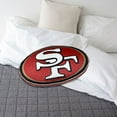 thumbnail image 2 of Logo Brands San Francisco 49ers XL Puff Pillow, 2 of 5