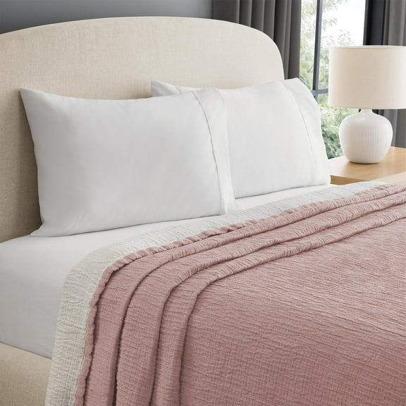 Member’s Mark Textured Gauze Blanket, 106" x 94"