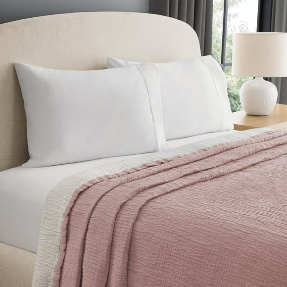 Member’s Mark Textured Gauze Blanket, 106" x 94"