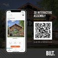 thumbnail image 13 of Range Cedar and Steel Gazebo with Lofted Roof and PowerPort, 13 of 15