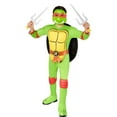 thumbnail image 2 of Teenage Mutant Ninja Turtles Raphael Muscle Chest Kids Costume, 2 of 8