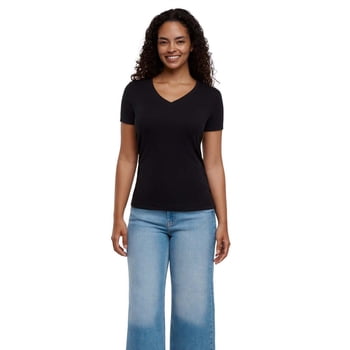 Eddie Bauer Women's Short Sleeve V-Neck T-Shirt