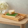 thumbnail image 1 of Member's Mark Woven Rectangular Serving Trays, Set of 2, 1 of 6
