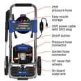 thumbnail image 4 of Westinghouse 3000 Max PSI 1.76 Max GPM 13 Amp Cold Water Electric Powered Pressure Washer with Turbo Nozzle and 5-Quick Connect Tips, 4 of 13