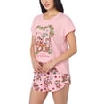 thumbnail image 5 of Character Ladies 2-Piece Short Pajama Set, 5 of 7