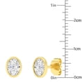 thumbnail image 4 of Lab Created Diamond Earrings in 14K Gold, 4 of 7