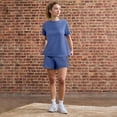 thumbnail image 7 of Champion Women's Raw Hem Fleece Short, 7 of 8