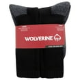 thumbnail image 3 of Wolverine Men's 6-Pack Steel Toe Cotton Work Sock, 3 of 5