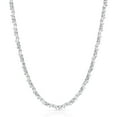 thumbnail image 1 of 925 Sterling  Silver Lab White Sapphire Tennis Necklace, 1 of 5