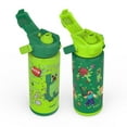 thumbnail image 3 of Zak Designs 20-oz. Stainless Steel Double Wall Beacon Straw Bottle for Kids, 2 pack, Choose Character, 3 of 13