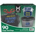 thumbnail interactive-video image 1 of Member's Mark Heavy Duty 39-Gallon Yard Trash Bags, Unscented, 90 ct., 1 of 7