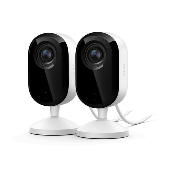 Arlo Essential Indoor Security Camera 2K (3rd Gen), 2-Pack