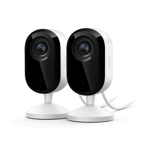 Arlo Essential Indoor Security Camera 2K (3rd Gen), 2-Pack