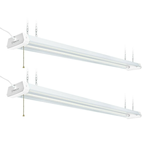 Westinghouse 5500 Lumen LED Shop Light, Set of 2