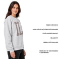 thumbnail image 3 of State of Mine Women's Camo Letters State Sweatshirt, 3 of 6