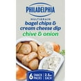 thumbnail image 5 of Philadelphia Chive and Onion Cream Cheese Dip with Multigrain Bagel Chips, 2.5 oz., 6 pk., 5 of 9