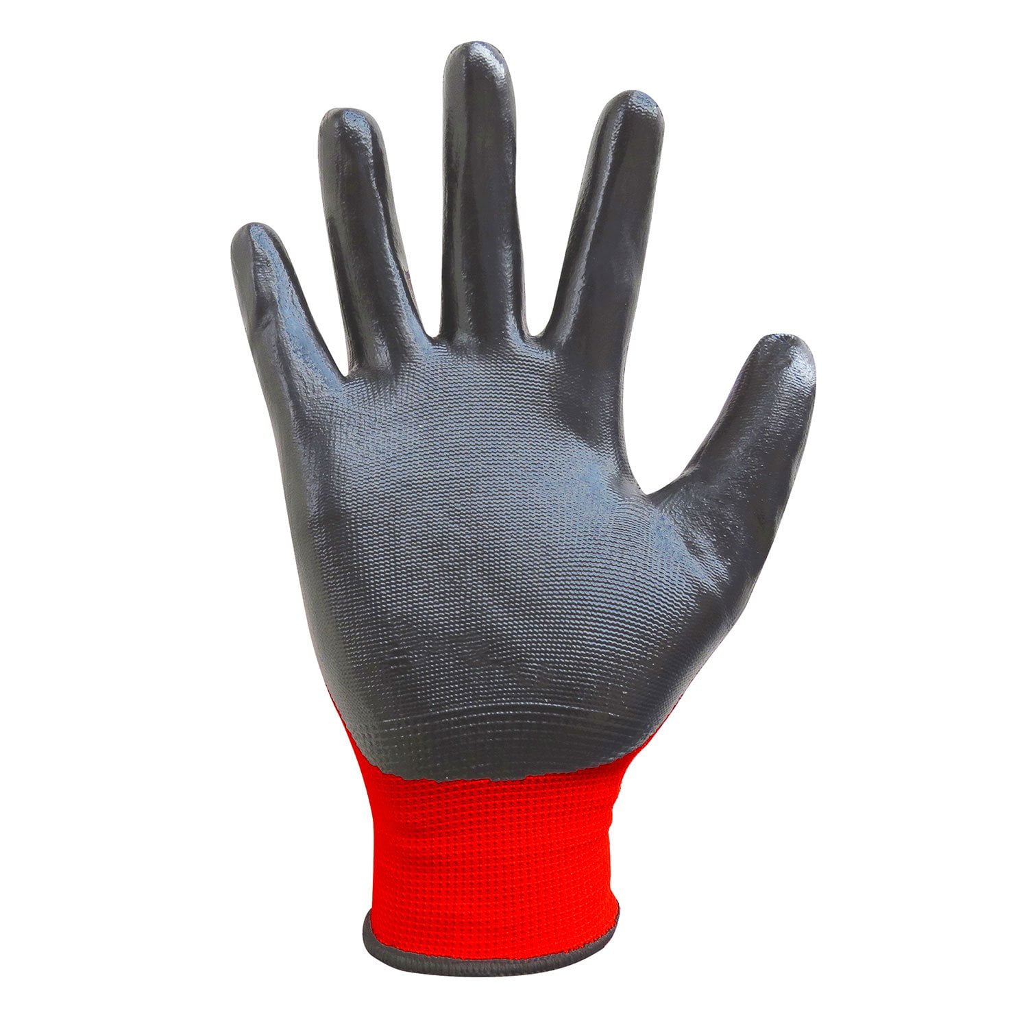 Grease Monkey Nitrile-Coated Work Gloves (15 Large