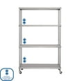 thumbnail image 6 of Member’s Mark Home 4-Tier Steel Shelving with Shelf Liners, 36" W x 14" D x 56.5" H, 6 of 18