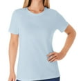 thumbnail interactive-video image 1 of Member's Mark Women's Essential Short Sleeve Crewneck T-Shirt, 1 of 7