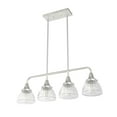 thumbnail image 10 of Hunter Cypress Grove with Clear Holophane Glass 4 Light Chandelier Ceiling Light Fixture, 10 of 10