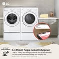 thumbnail image 11 of LG 7.4 cu. ft. Large Capacity Smart Front Load Gas Dryer with AI Sensor Dry, 11 of 12