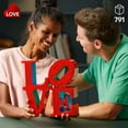 thumbnail image 2 of LEGO Art LOVE Collectible Building Set, 791 pcs., 2 of 6