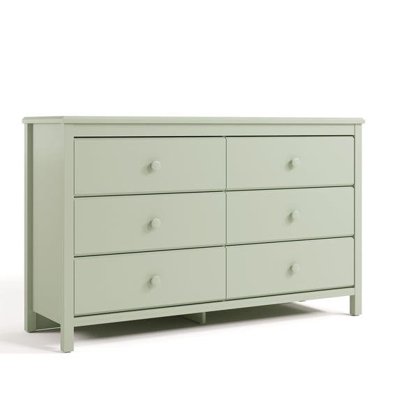 Storkcraft Alpine 6 Drawer Dresser, Choose Color
