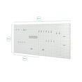 thumbnail image 3 of Seville Classics UltraHD 2-Piece Pegboard Set with 23 Piece Hook Assortment, 24" L x 24" W, 3 of 8